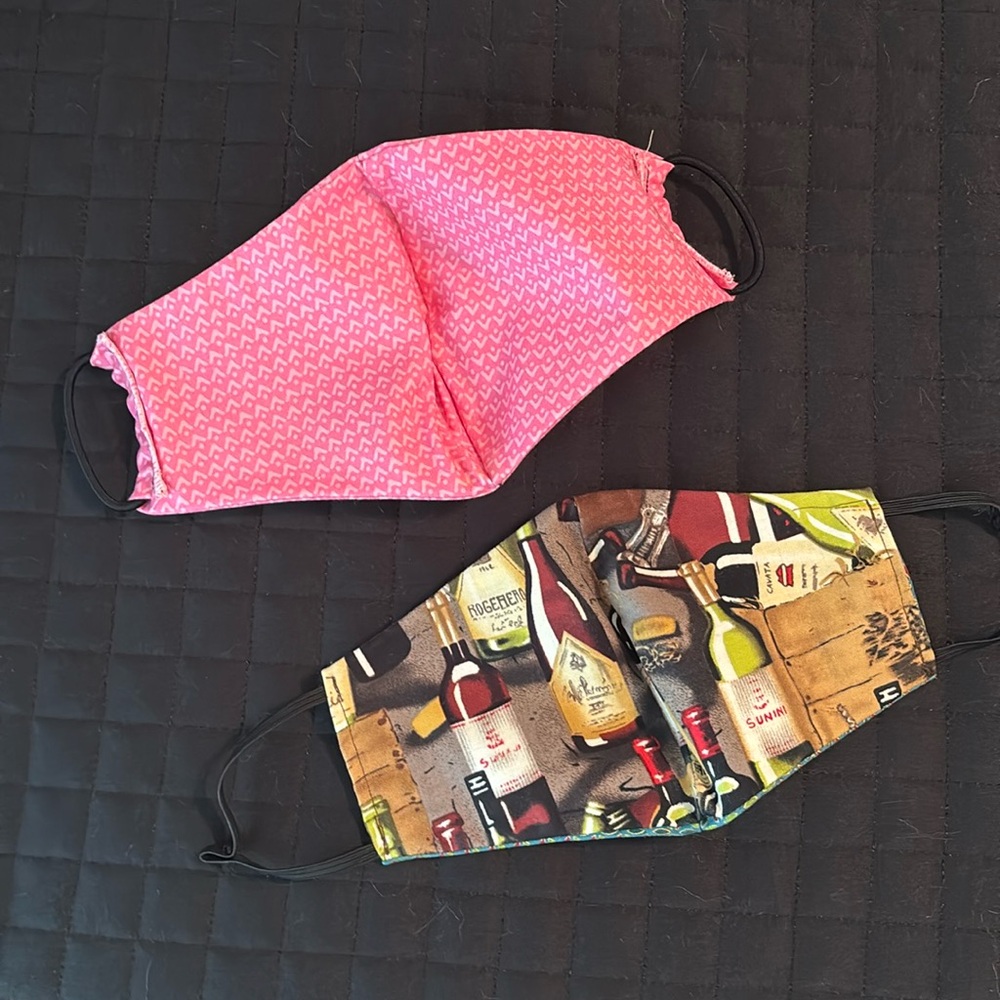 Colorful Face Masks Set(2) - Picture 2 of 3
